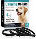 Calming Collar for Dogs 4 Packs Dog Relief Anxiety Stress Pheromone Collars Separation and Bad Behavior Pheromones Calm Lasts 60 Days 25 Inches Size Adjustable Waterproof Fit Small Large Medium Breed